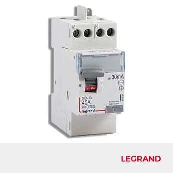 Interrupteur Différentiel 40A 30mA Type AC vis/vis Legrand Réf. 411611