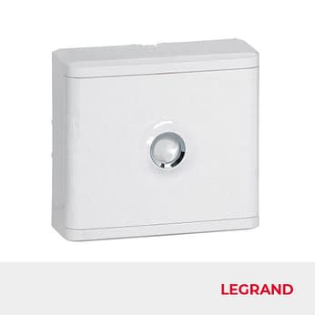 LEGRAND - Habillage + porte blanche pour platines de branchement DRIVIA - 401185