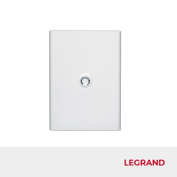 Porte opaque pour coffret électrique Legrand DRIVIA 18 modules 3 rangées Réf. 401233