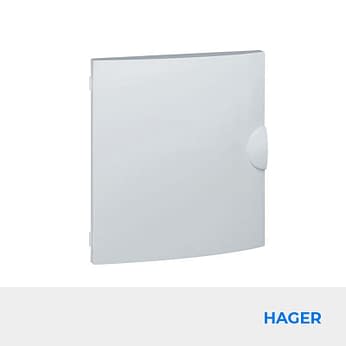 Portes pour coffrets 18 modules - HAGER