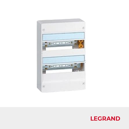 Coffret électrique DRIVIA 13 modules 2 rangées Legrand Réf 401212