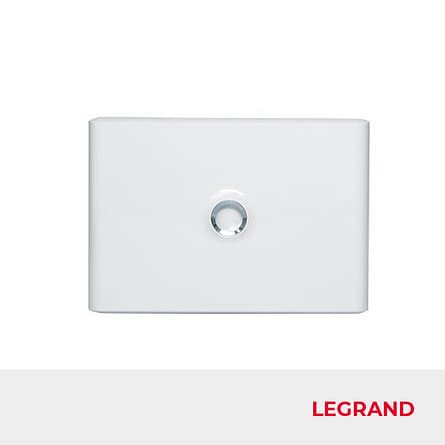 Porte opaque pour coffret électrique Legrand DRIVIA 18 modules 1 rangée Réf. 401231