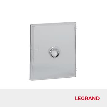 Porte transparente pour coffret électrique Legrand DRIVIA 13 modules 1 rangée Réf. 401341