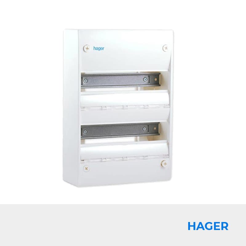 Peigne d'alimentation électrique HAGER Neutre 13 modules - KB163N