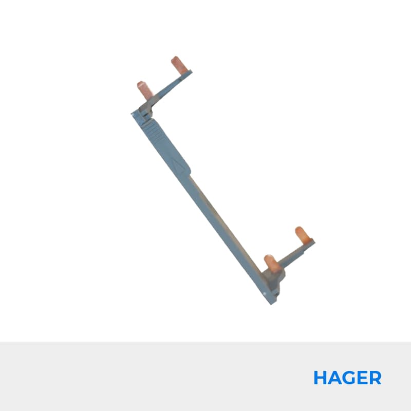 Hager - Peigne vertical 2 rangées - Réf : KCN225