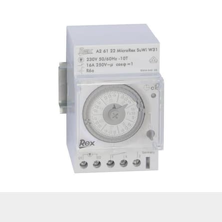Horloge analogique modulaire hebdomadaire MicroRex W31 Su/Wi- Réf : A26122